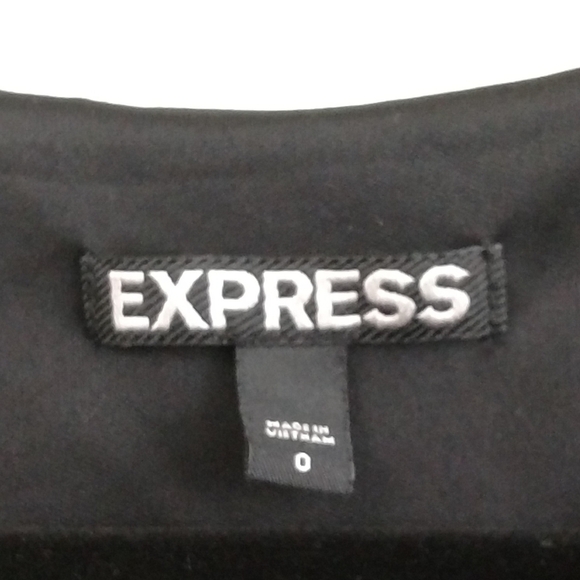Express Fit and Flare Little Black Dress - Picture 6 of 9